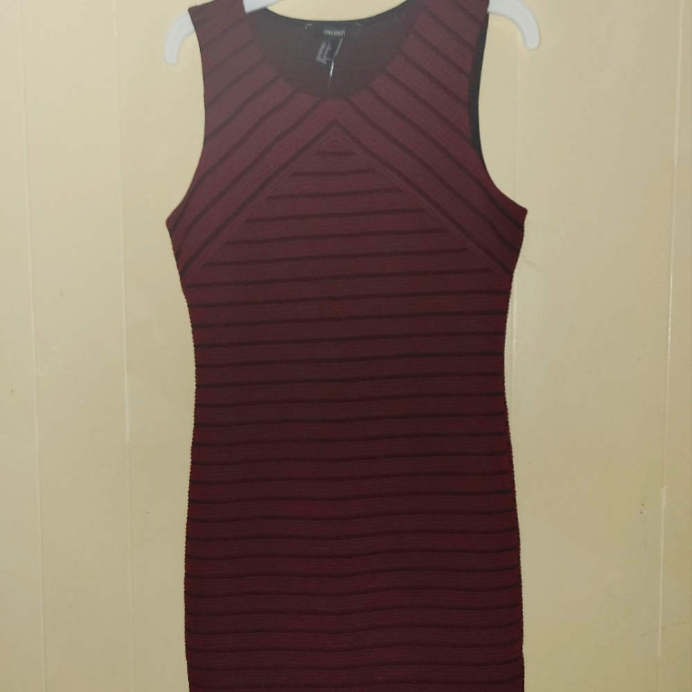 Small red and black dress
